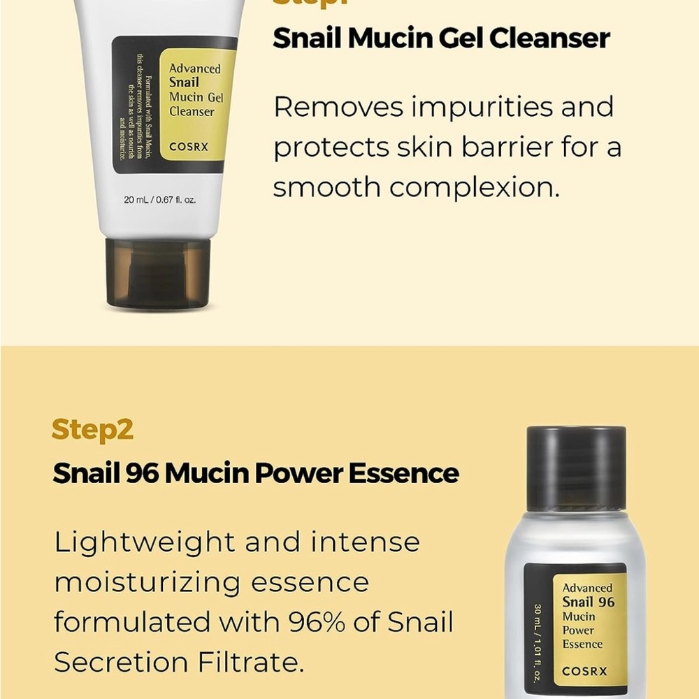 CosRx All About The Snail skin care kit. - Picture 4 of 4